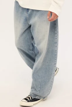 Axis Barrel Jean Cloud Blue Denim