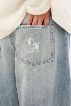 Axis Barrel Jean Cloud Blue Denim