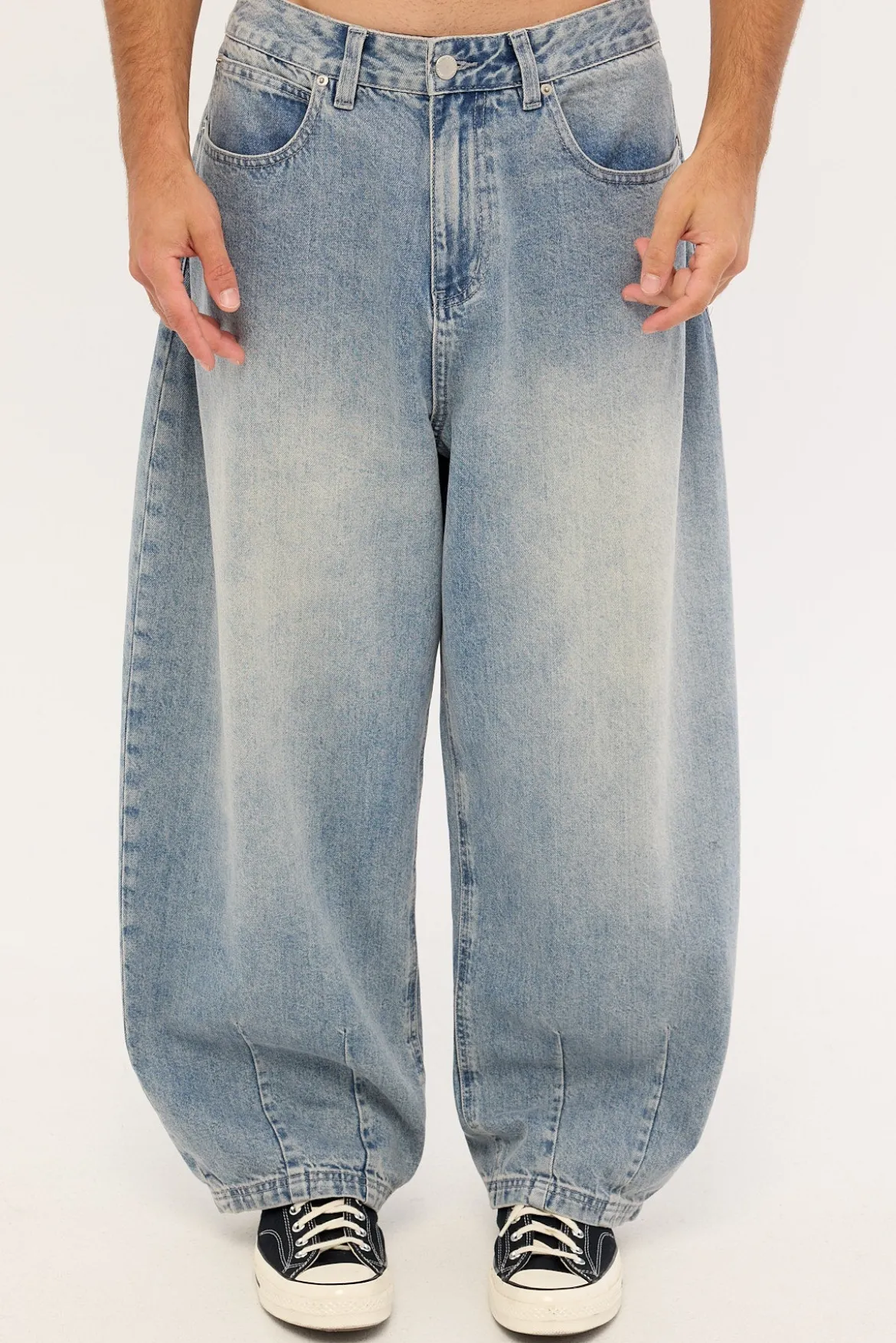 Axis Barrel Jean Cloud Blue Denim