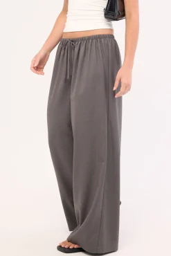 Azalea Mid Rise Pant Charcoal