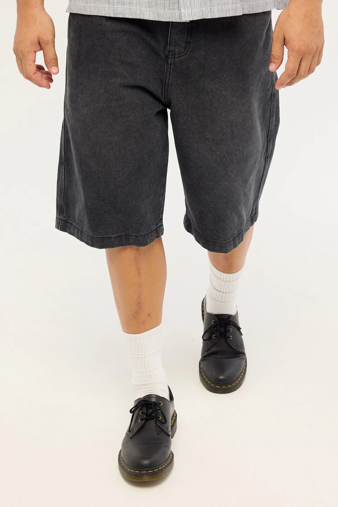 Baggy Bull Denim 91 Short Faded Black