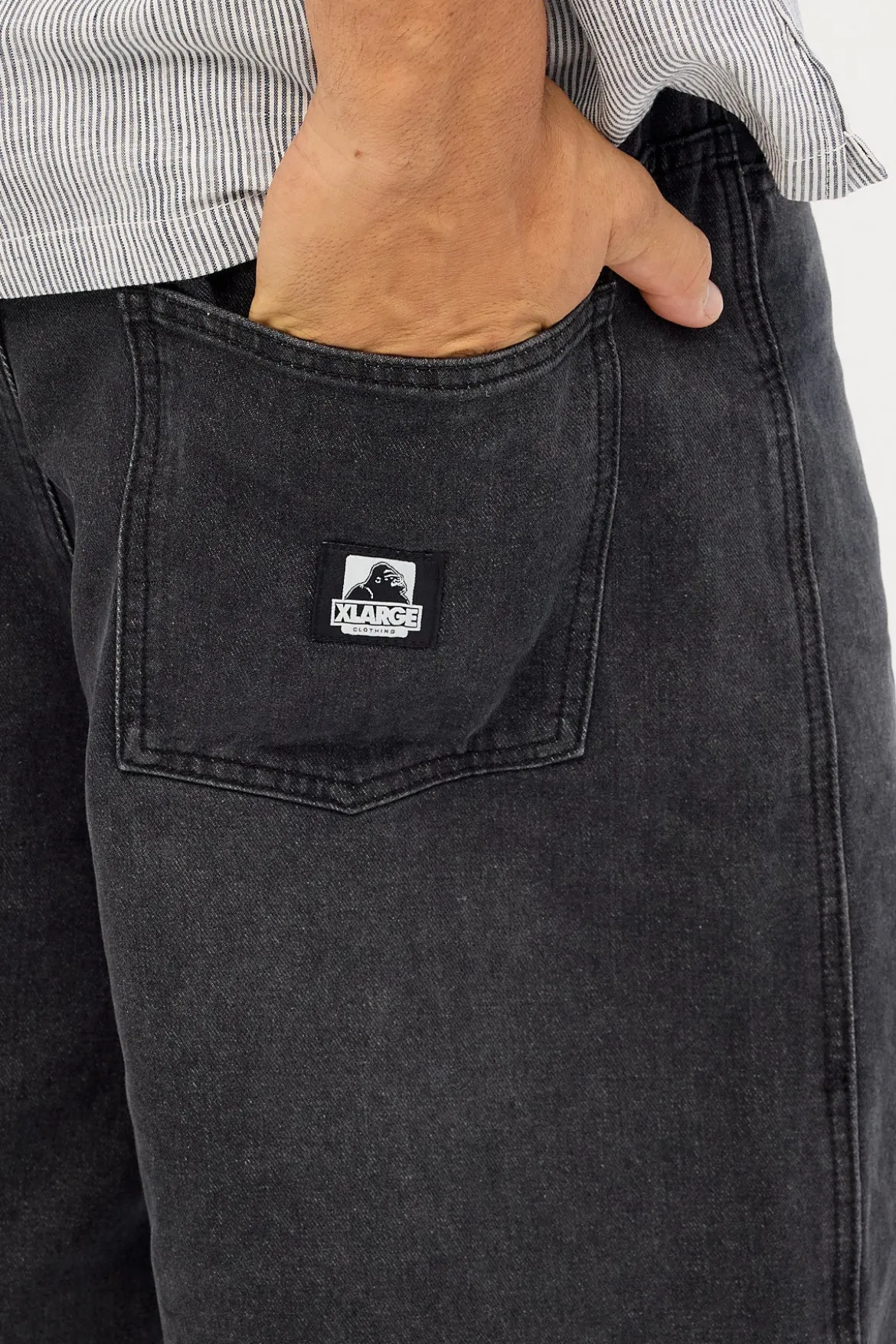 Baggy Bull Denim 91 Short Faded Black