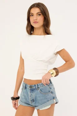 Bandits Low Waist Denim Shorts Blue Crush