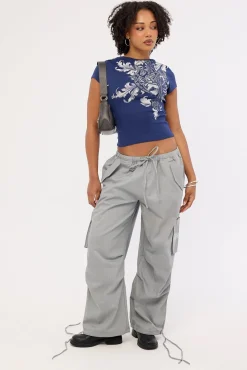 Banish Baby Tee Navy