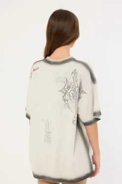 Banish Heavyweight Relaxed Tee Ice Grey