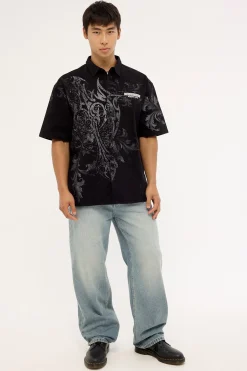 Banish Oversize Shirt Black