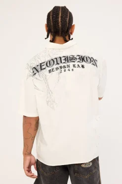 Banish Oversize Shirt White