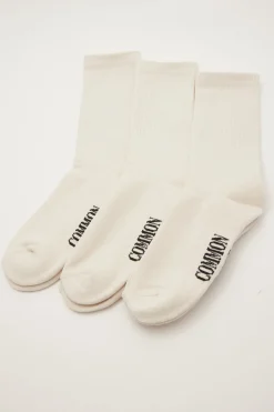Basic Crew Sock 3 Pack White
