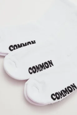 Basic Quarter Crew Sock 3 Pack White