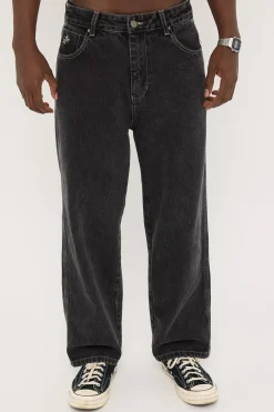 Be Cool Big Lounger Jean Black Rinse