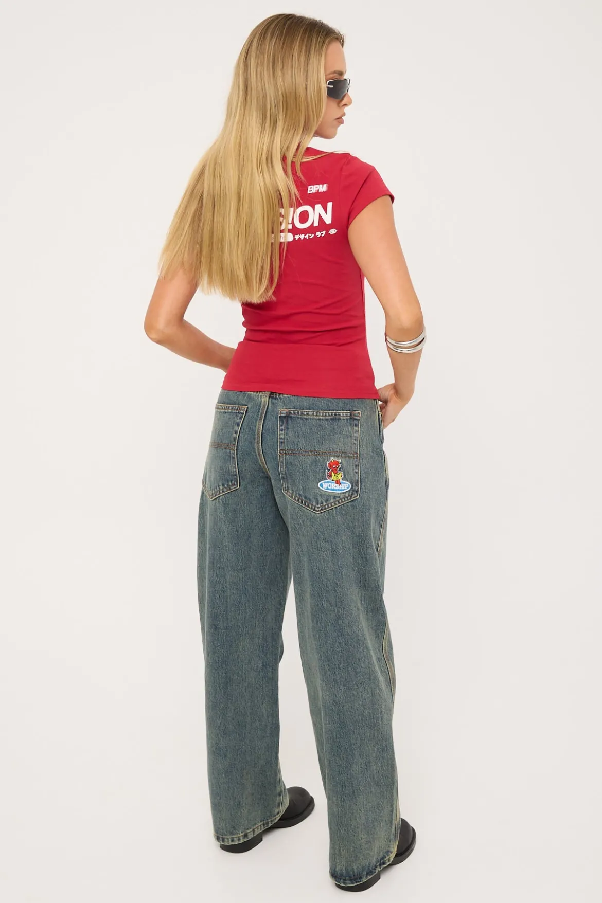 Be Cool Sloucher Jean Blue Haze