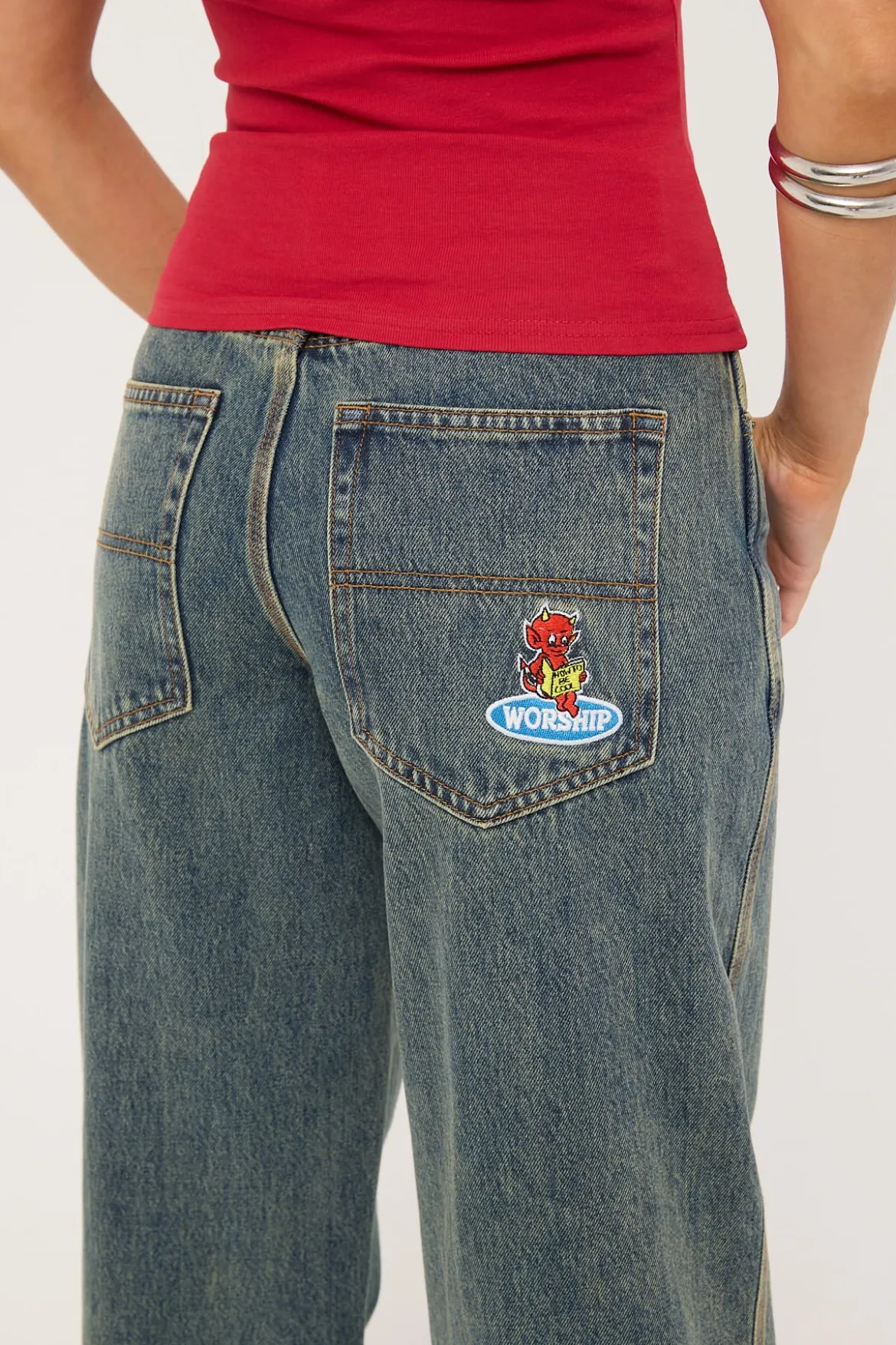 Be Cool Sloucher Jean Blue Haze
