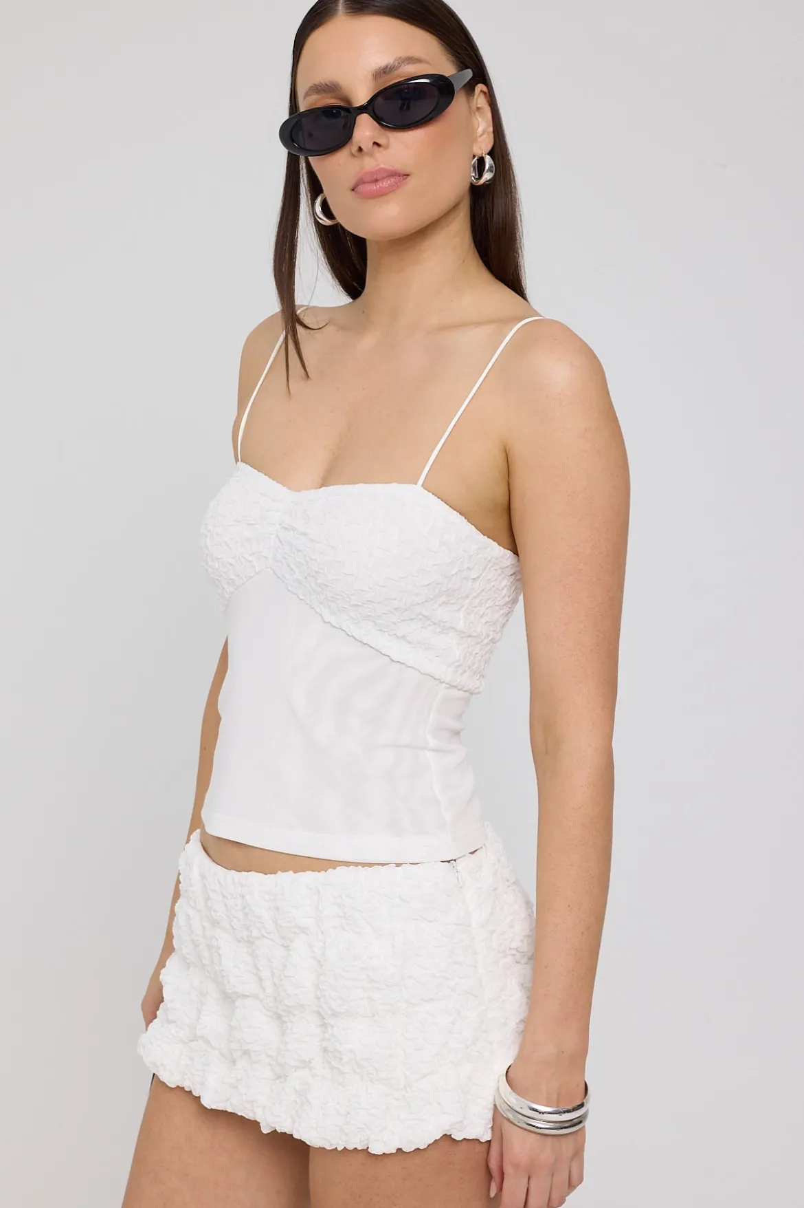 Bebe Mini Skort Snow
