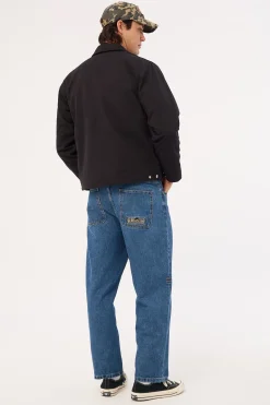 Behind It All Big Slacker Denim Jean Rinsed Blues