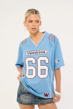 Belter Football Jersey Blue