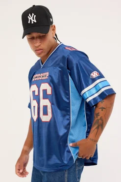 Belter Mesh Jersey Tee Blue Depths