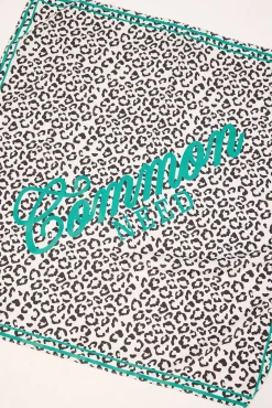 Best Interest Bandana Head Scarf Cream Leopard