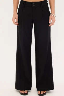 Beverley Low Rise Suit Pant Black