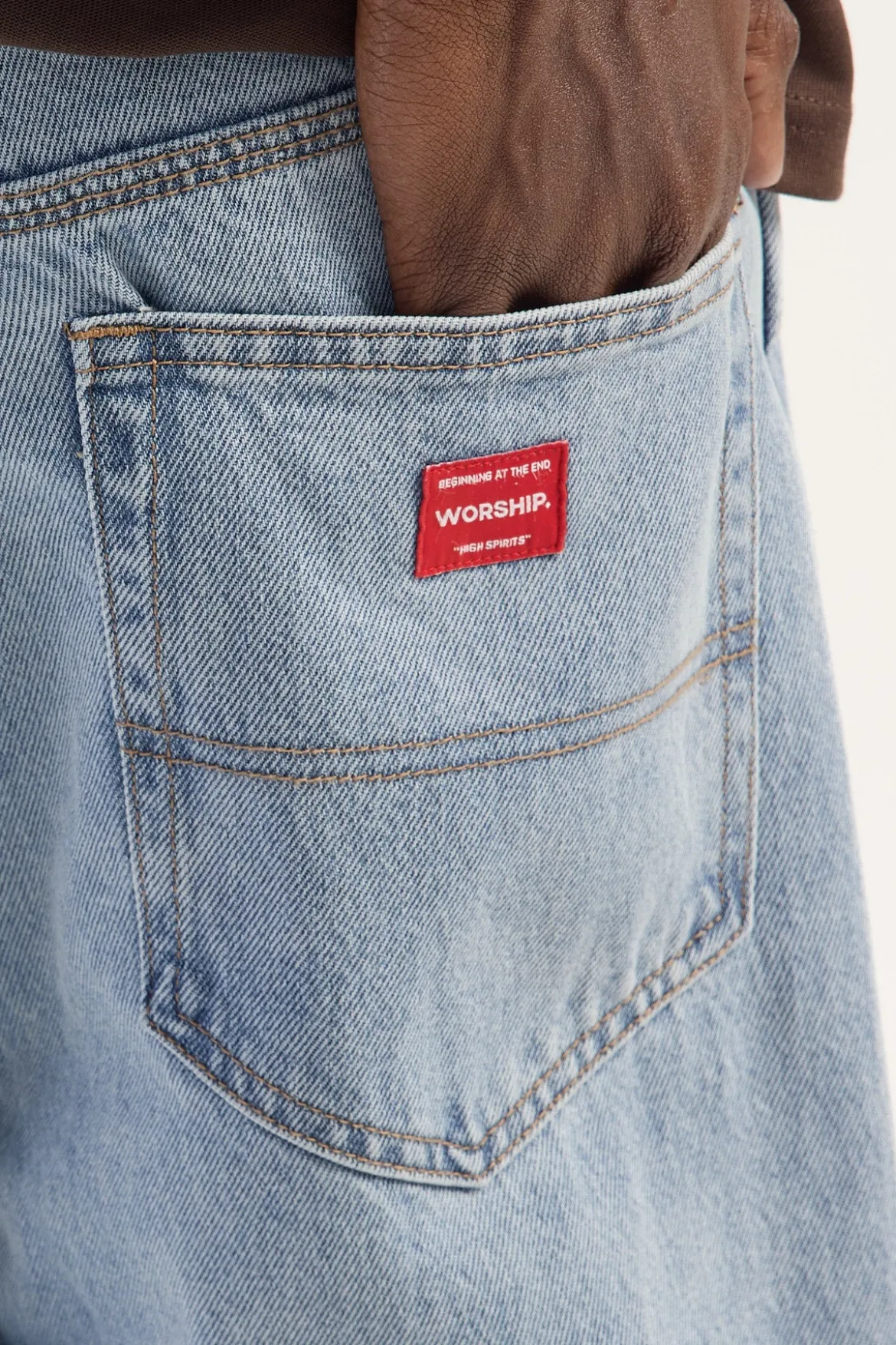 Big Dawgs Baggy Jean Worn Blue