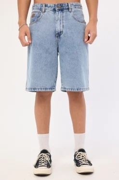 Big Dawgs Jean Short Raged Blue