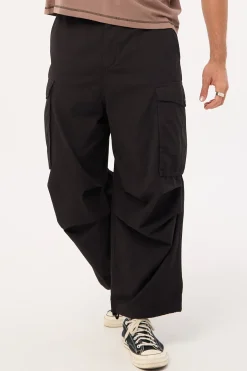 Big Loose Slacker Cargo Pant Black