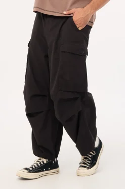 Big Loose Slacker Cargo Pant Black