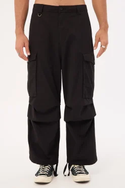 Big Loose Slacker Cargo Pant Black