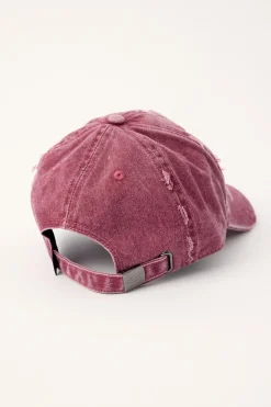 Big Signature 32 Dad Cap Burgundy/Pink