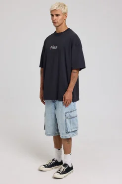 Big Slacker Cargo Short Tainted Blue