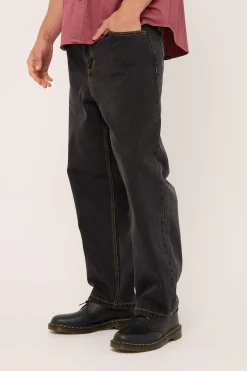 Big Slacker Denim Jean Black Bull