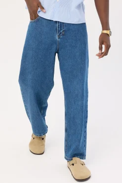 Big Slacker Denim Jean Vintage Rinse Blue