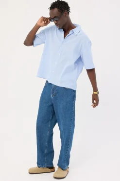 Big Slacker Denim Jean Vintage Rinse Blue