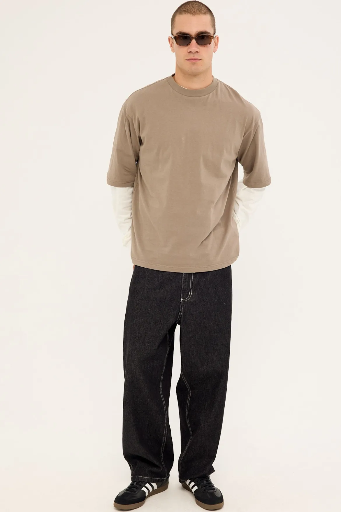 Biggest Slacker Jean Raw Black
