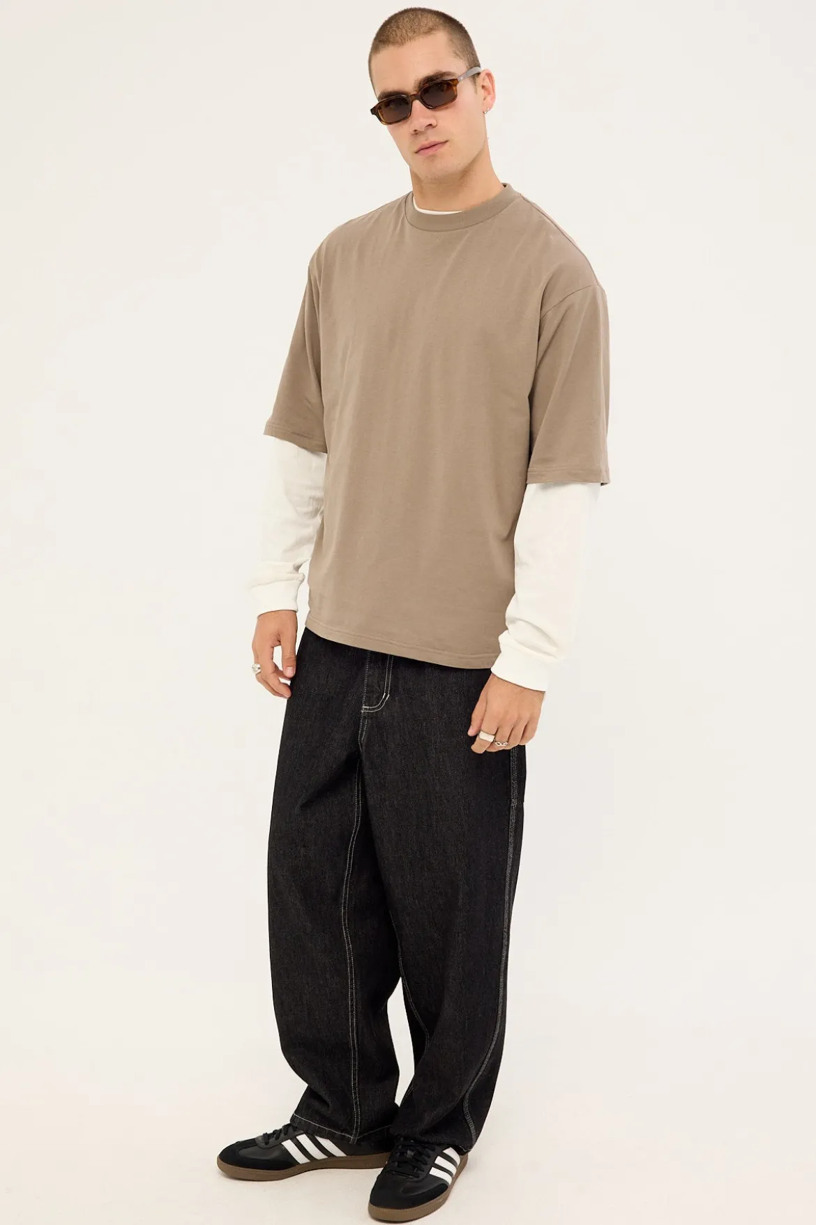 Biggest Slacker Jean Raw Black