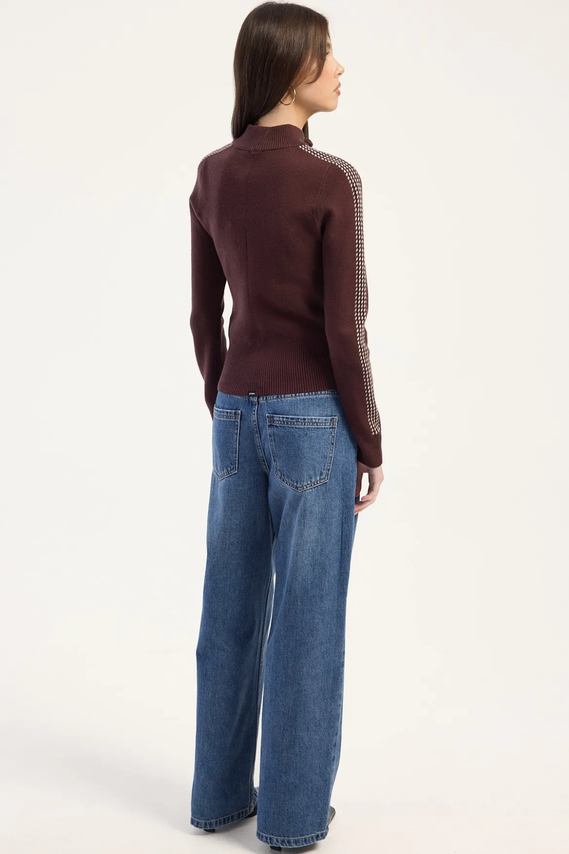Billie Low Baggy Jean Darker Dust Blue