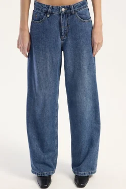 Billie Low Baggy Jean Darker Dust Blue