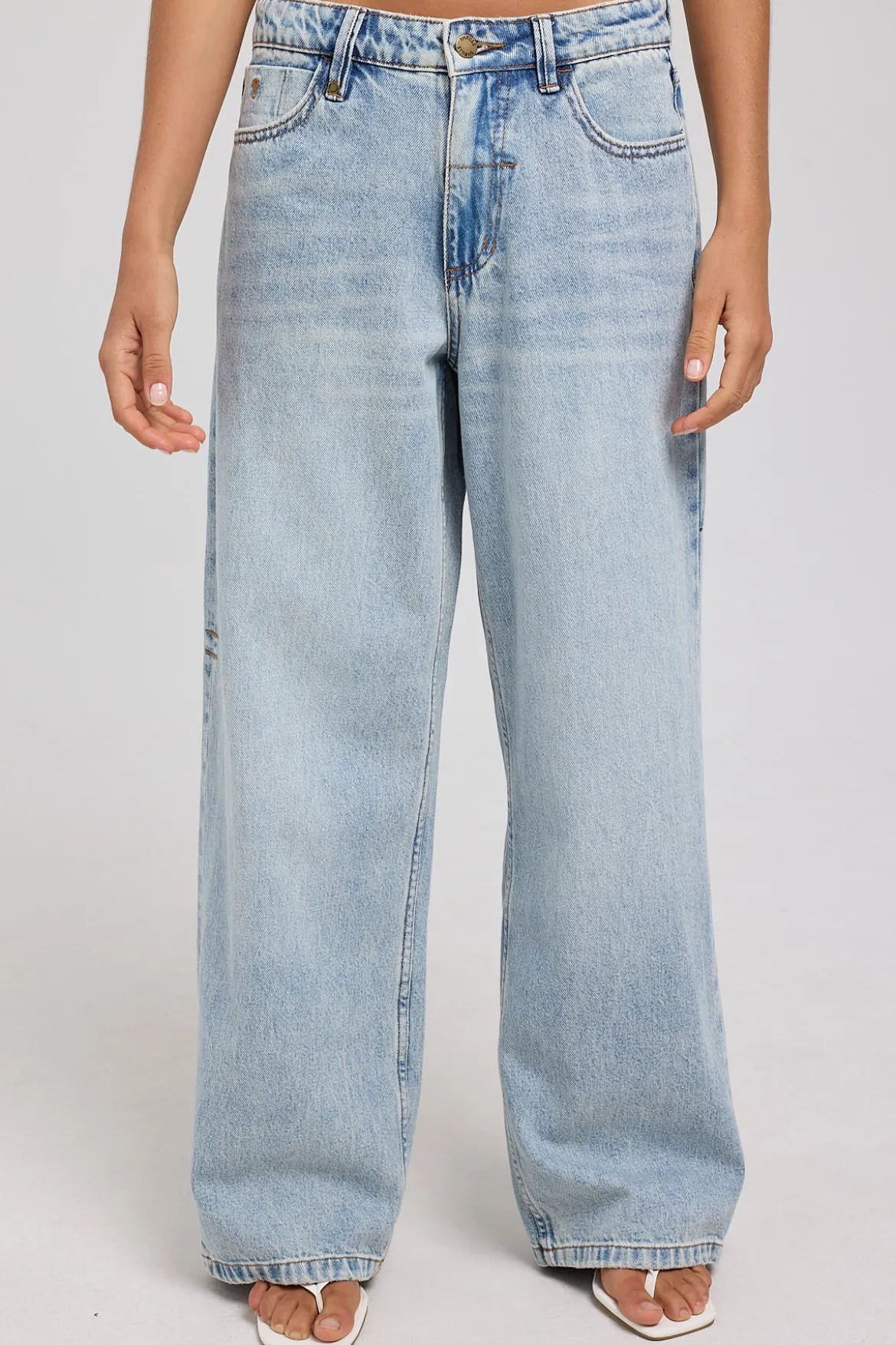 Billie Low Baggy Jean Tainted Blue