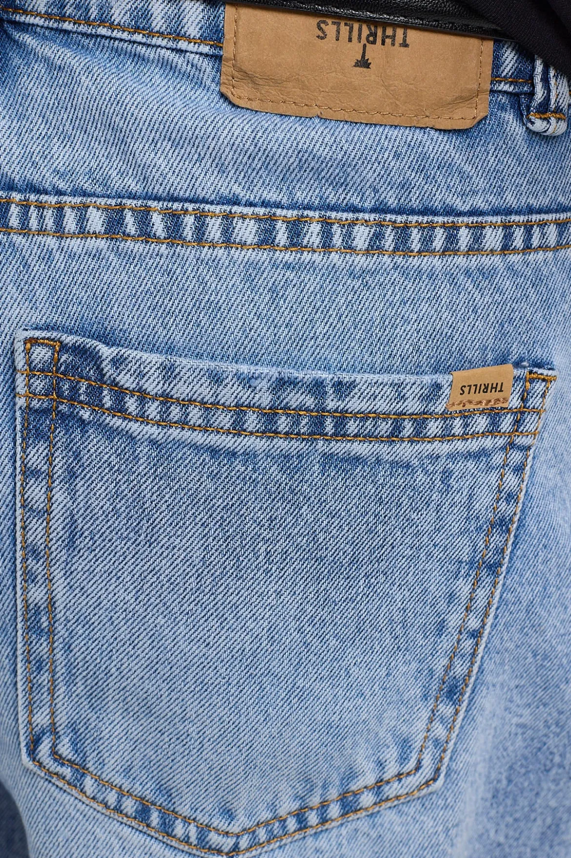 Billie Low Denim Short Tainted Blue