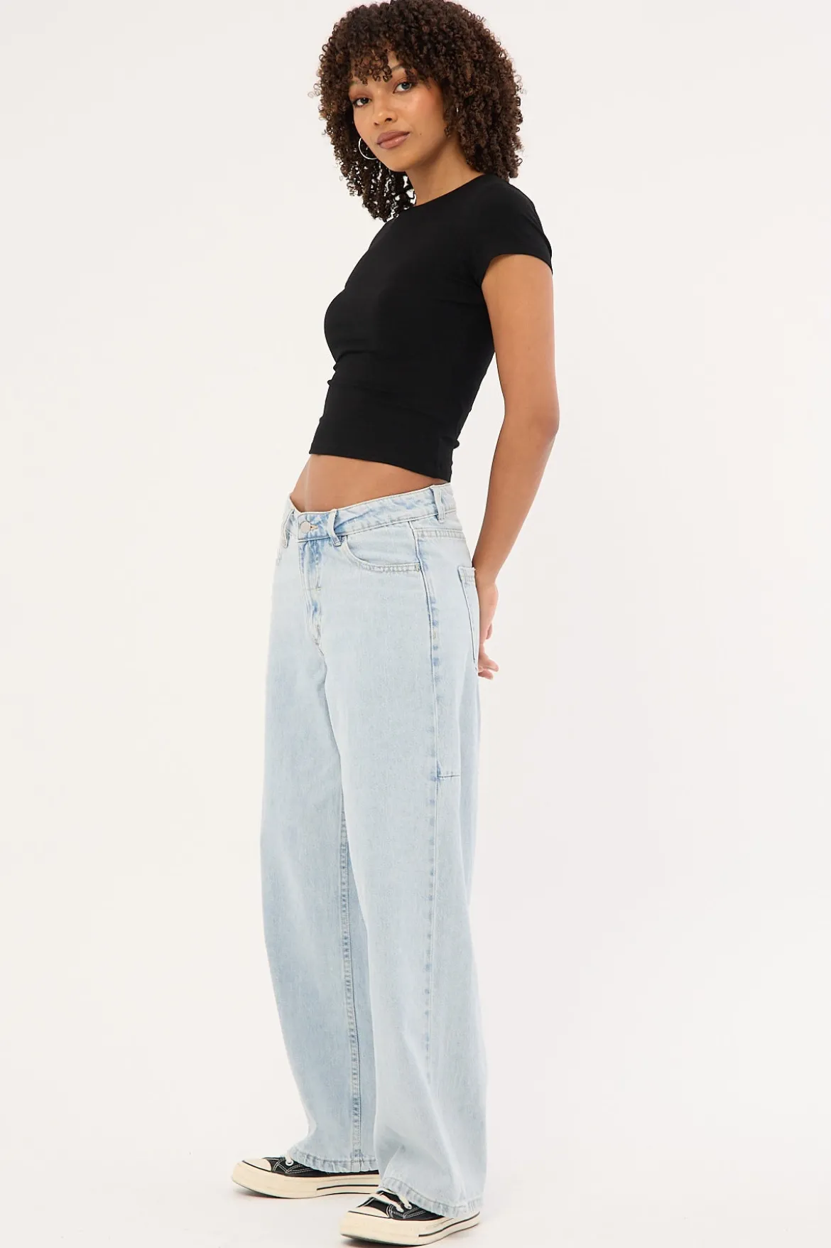 Billie Low Fortune Favours Jean Shadow Blue