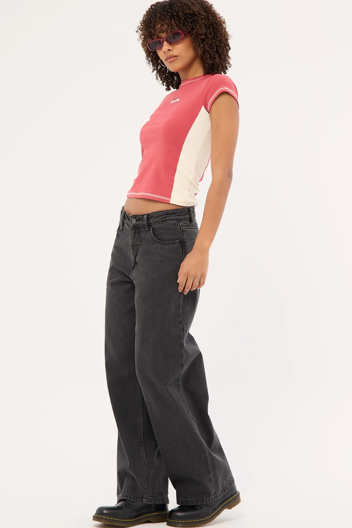 Billie Low Jean Ash Black