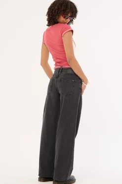 Billie Low Jean Ash Black
