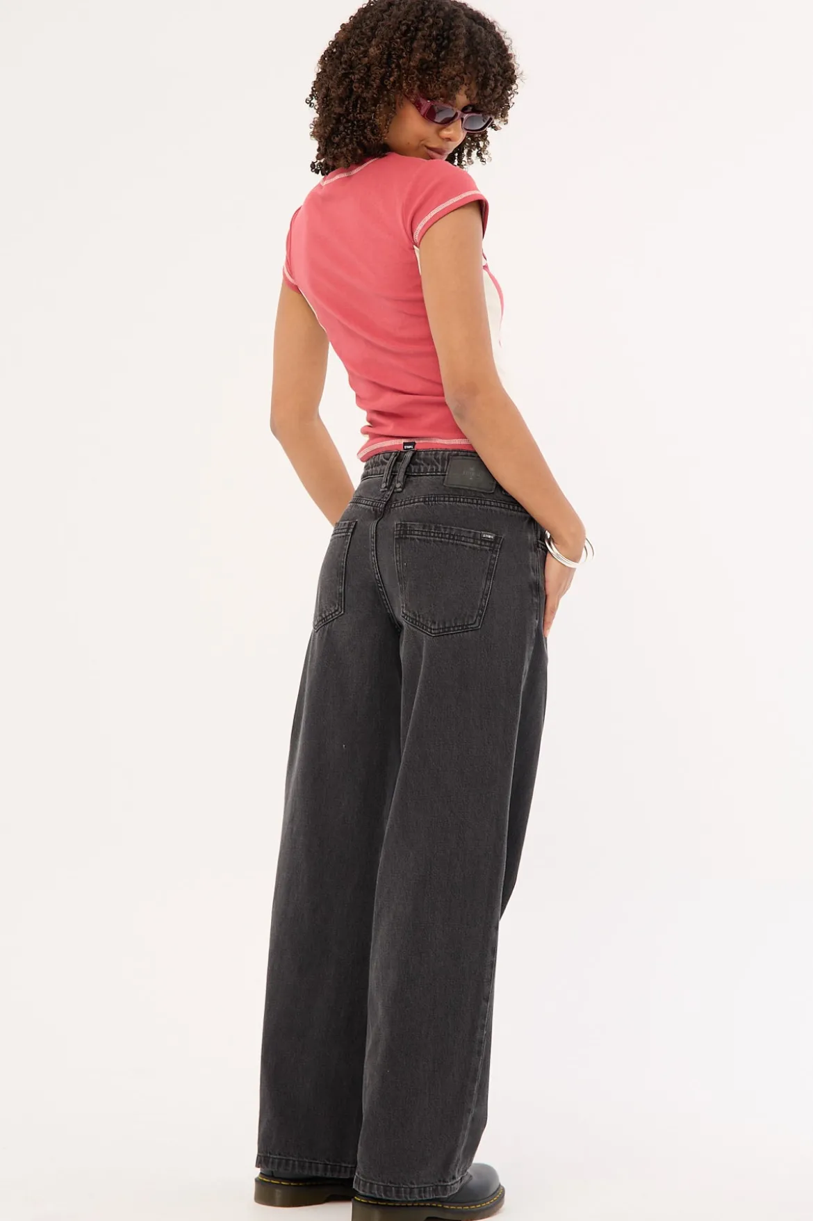 Billie Low Jean Ash Black