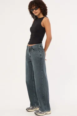 Billie Low Jean Metal Blue