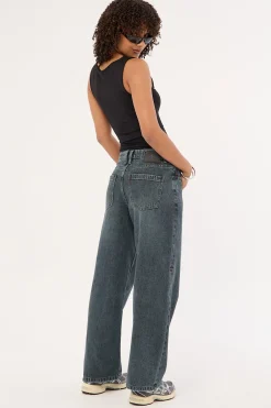 Billie Low Jean Metal Blue