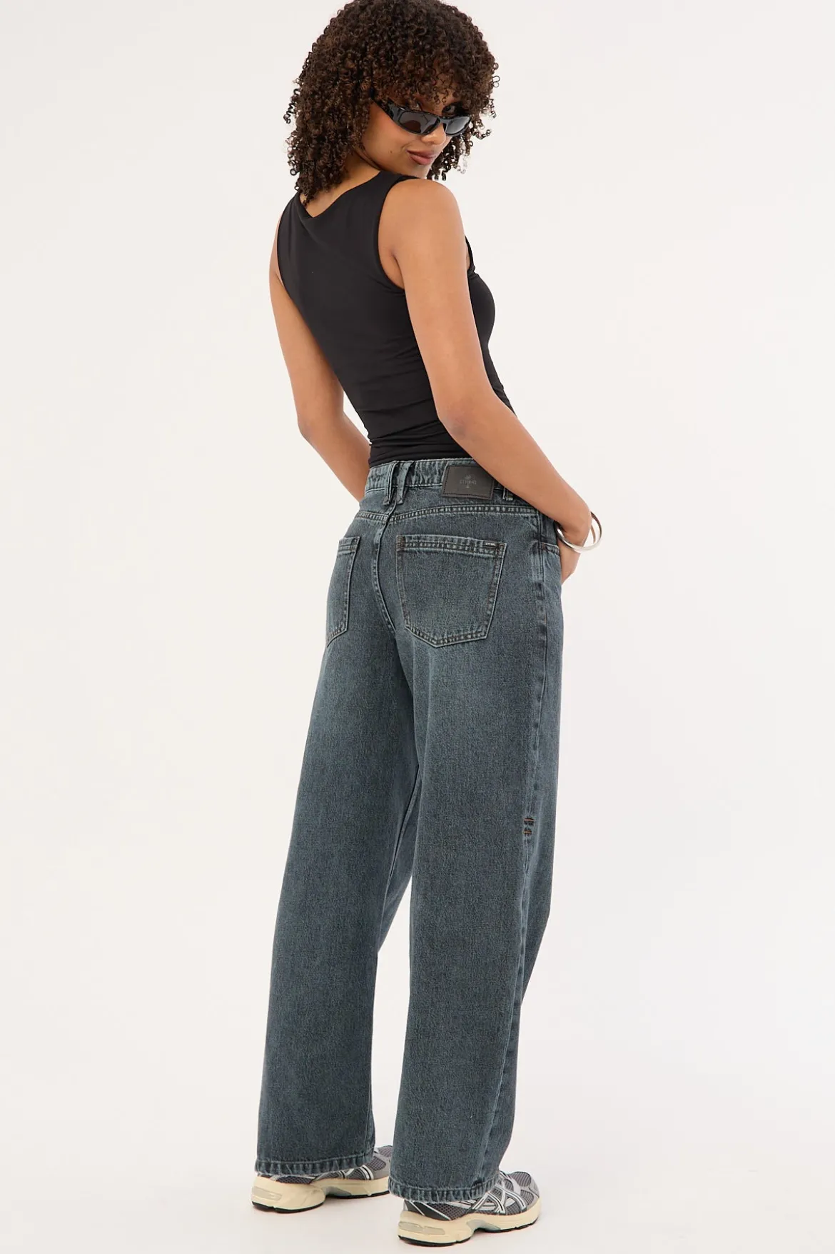 Billie Low Jean Metal Blue