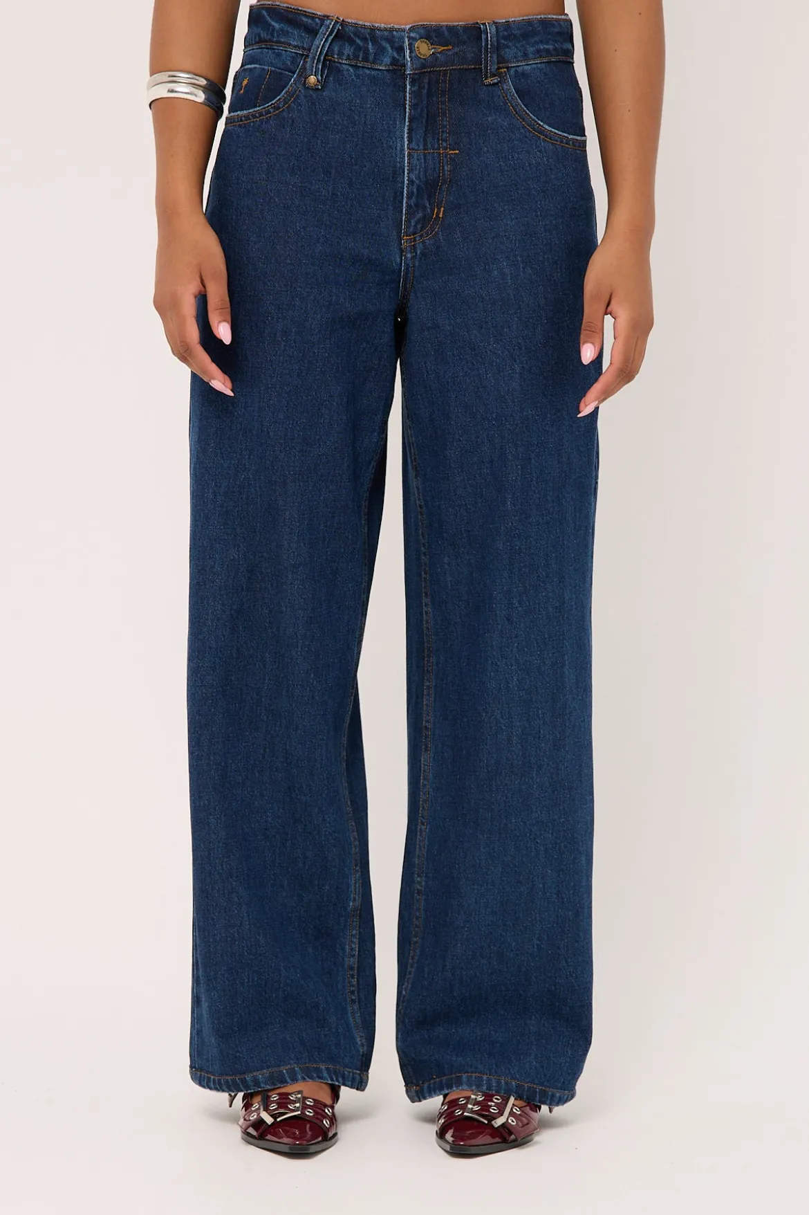 Billie Low Jean Rinsed Ink
