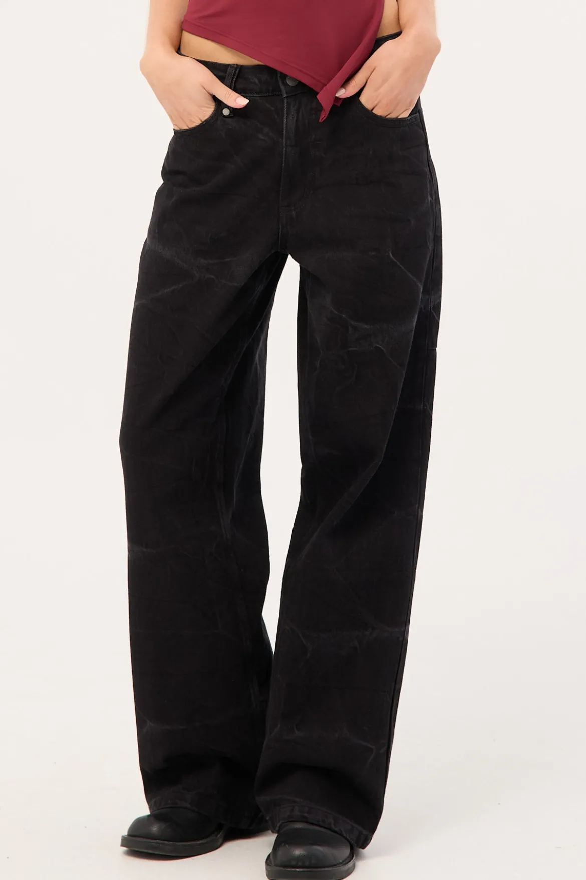 Billie Low Jean Vanish Black