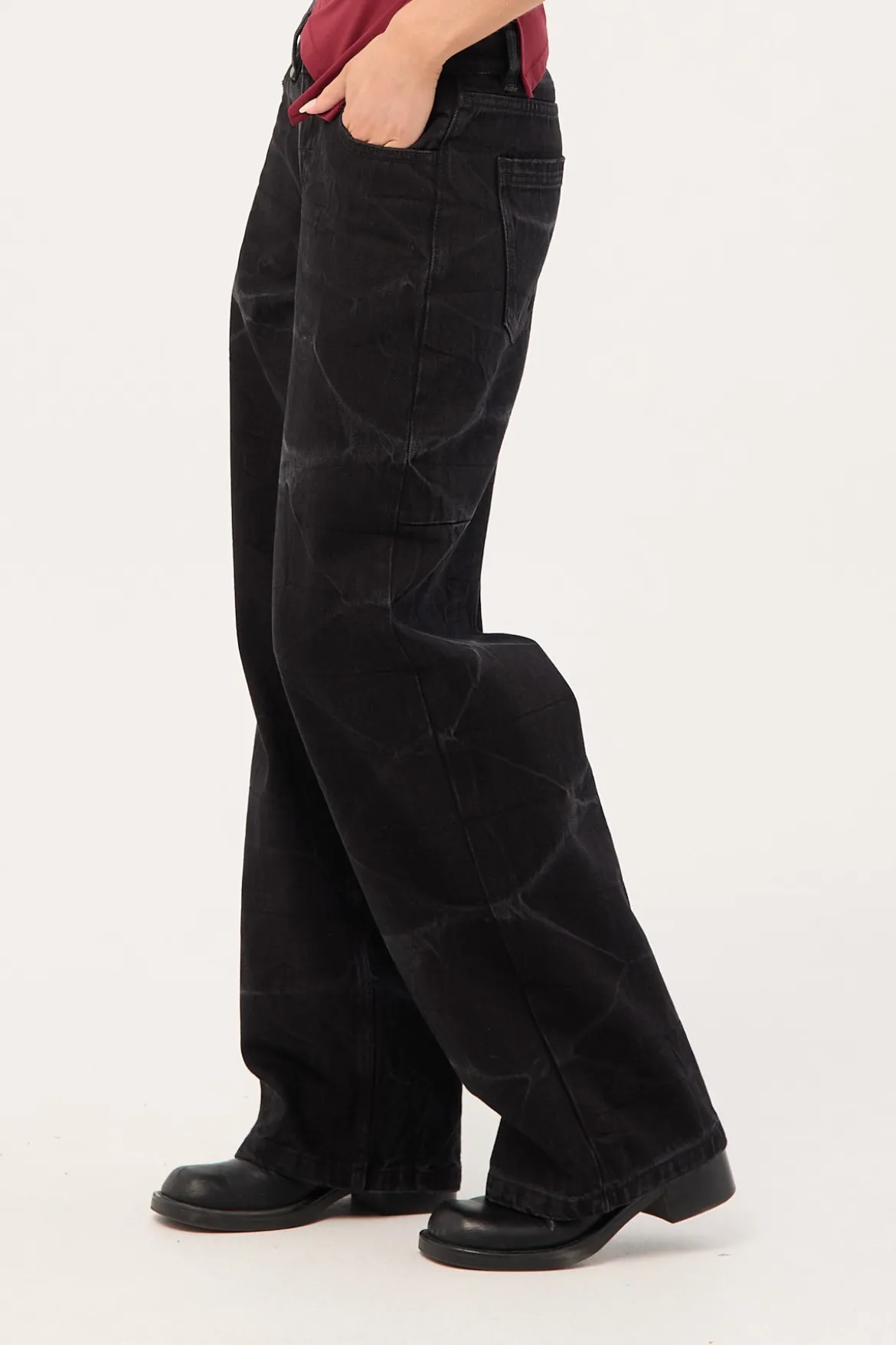 Billie Low Jean Vanish Black