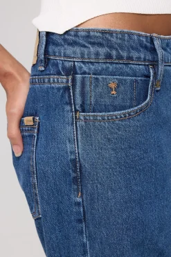 Billie Low Rise Baggy Jean Rinsed Blues