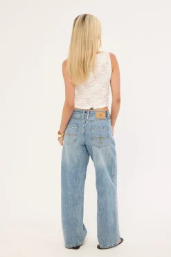 Billie Low Rise Dopamine Jean Rustic Fade